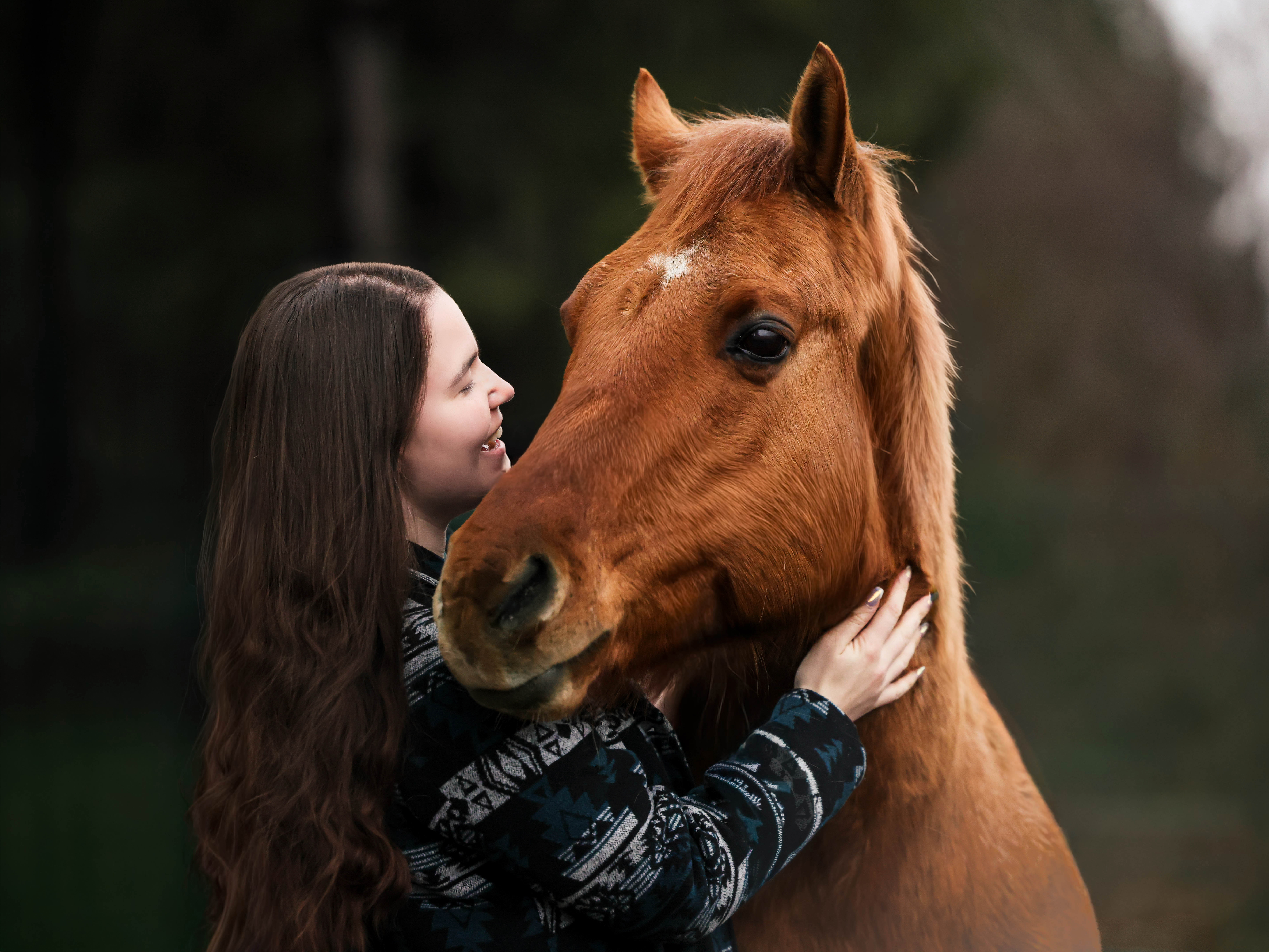 Horse portrait session on location — Tribal Cowboy North Idaho equine photography
